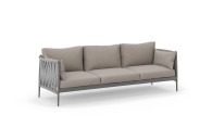 Ogrodowa sofa wypoczynkowa 3 osobowa MADERA - Doram design