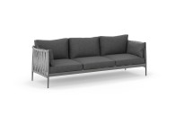 Ogrodowa sofa wypoczynkowa 3 osobowa MADERA - Doram design