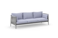 Ogrodowa sofa wypoczynkowa 3 osobowa MADERA - Doram design