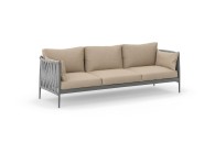 Ogrodowa sofa wypoczynkowa 3 osobowa MADERA - Doram design