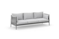 Ogrodowa sofa wypoczynkowa 3 osobowa MADERA - Doram design