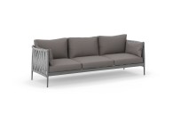 Ogrodowa sofa wypoczynkowa 3 osobowa MADERA - Doram design