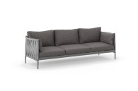 Ogrodowa sofa wypoczynkowa 3 osobowa MADERA - Doram design