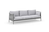 Ogrodowa sofa wypoczynkowa 3 osobowa MADERA - Doram design