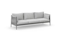 Ogrodowa sofa wypoczynkowa 3 osobowa MADERA - Doram design
