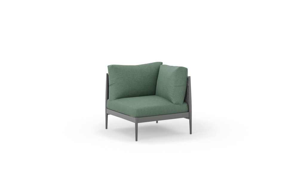 Ogrodowy moduł narożny 1 osobowy MADERA - Doram design