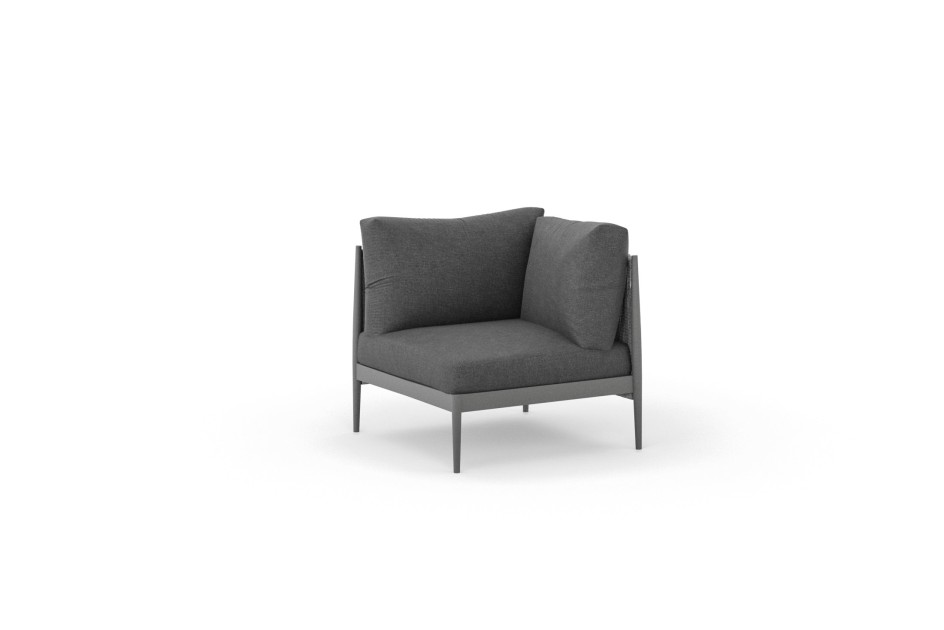 Ogrodowy moduł narożny 1 osobowy MADERA - Doram design