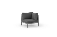 Ogrodowy moduł narożny 1 osobowy MADERA - Doram design