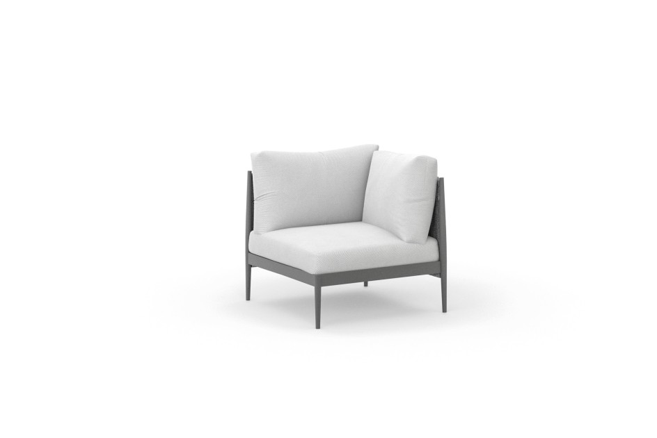 Ogrodowy moduł narożny 1 osobowy MADERA - Doram design