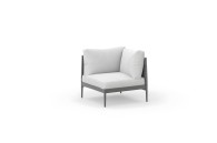 Ogrodowy moduł narożny 1 osobowy MADERA - Doram design