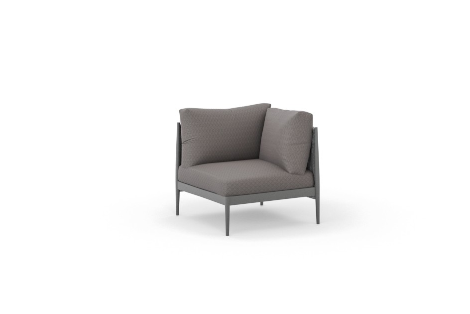 Ogrodowy moduł narożny 1 osobowy MADERA - Doram design