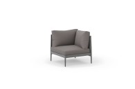 Ogrodowy moduł narożny 1 osobowy MADERA - Doram design