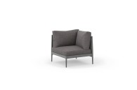 Ogrodowy moduł narożny 1 osobowy MADERA - Doram design