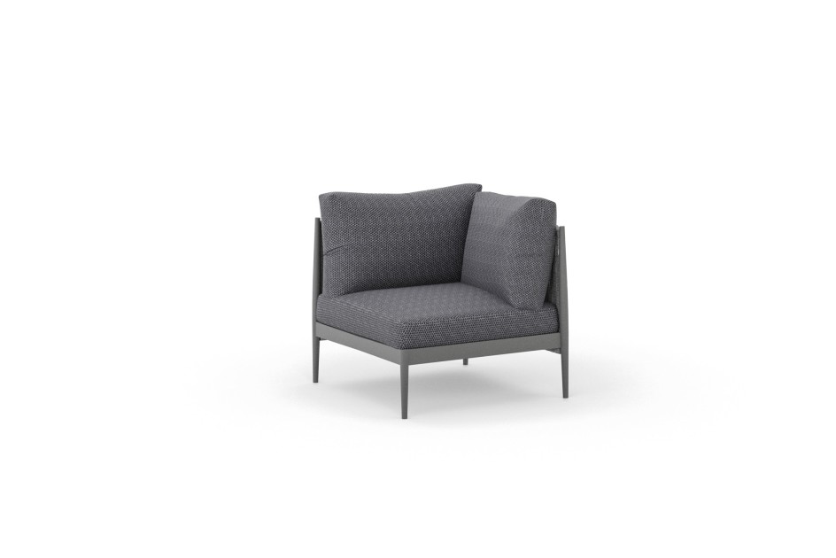 Ogrodowy moduł narożny 1 osobowy MADERA - Doram design