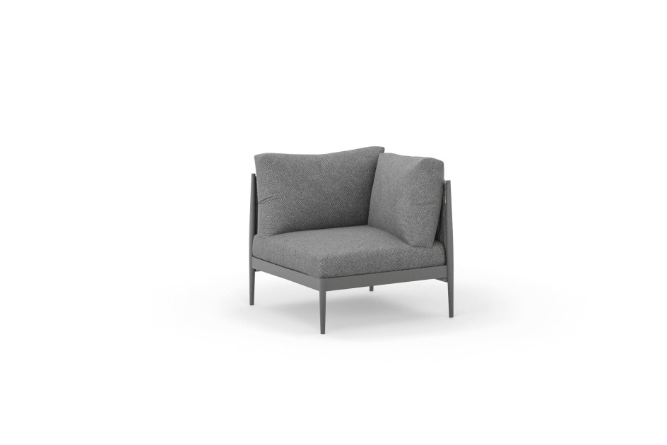 Ogrodowy moduł narożny 1 osobowy MADERA - Doram design