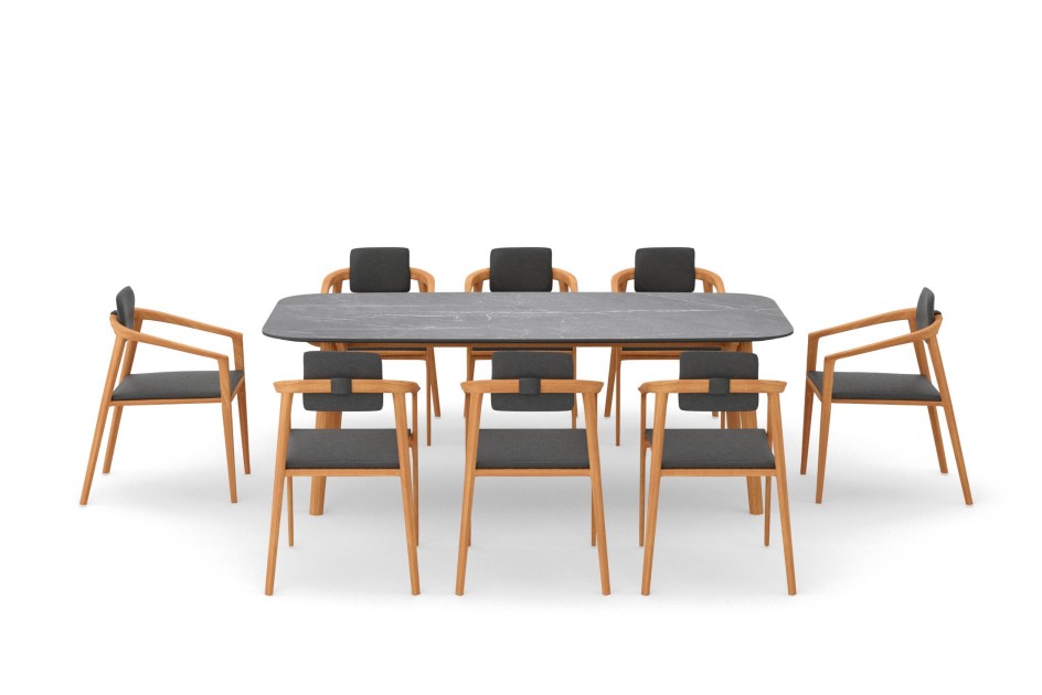 Zestaw jadalniany ogrodowy MONAKO - Doram design