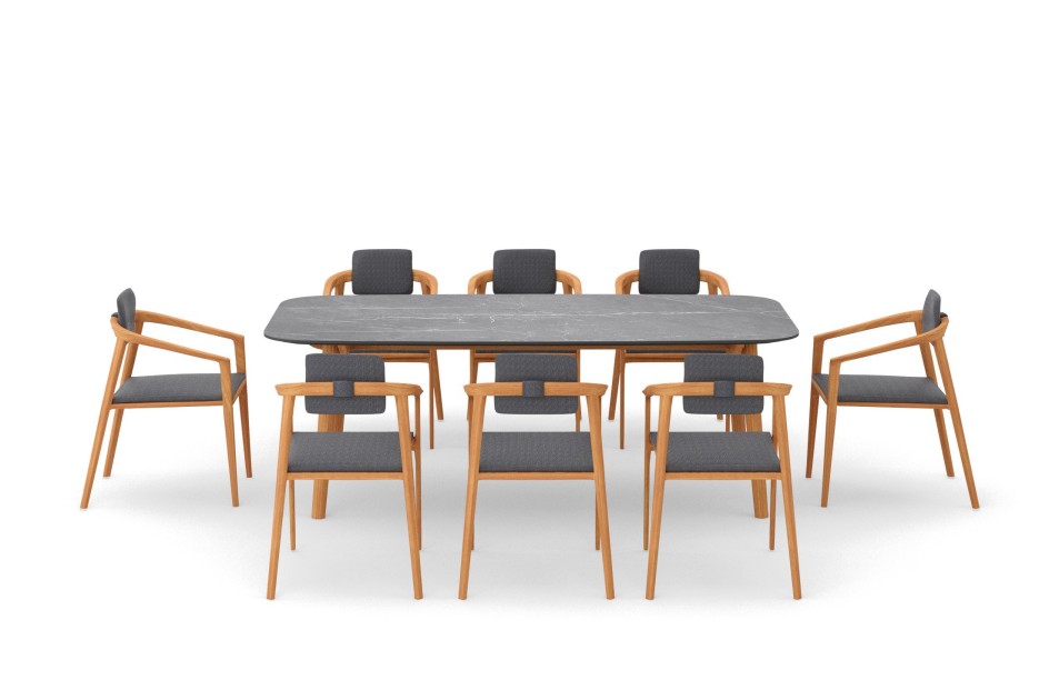 Zestaw jadalniany ogrodowy MONAKO - Doram design