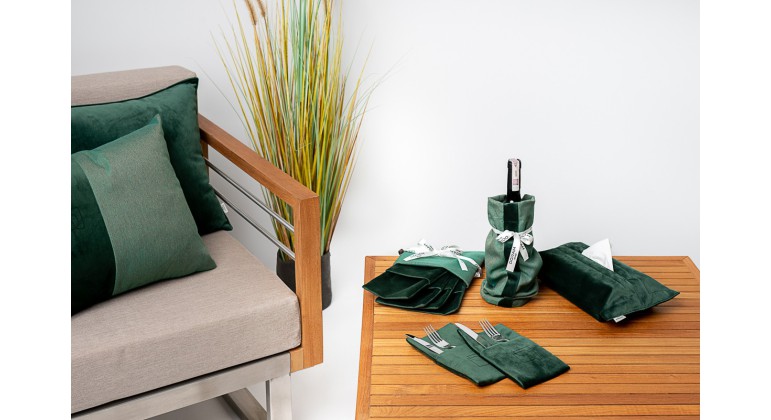 Zestaw do dekoracji stołu - Garden