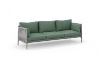 Ogrodowa sofa wypoczynkowa 3 osobowa MADERA - Doram design