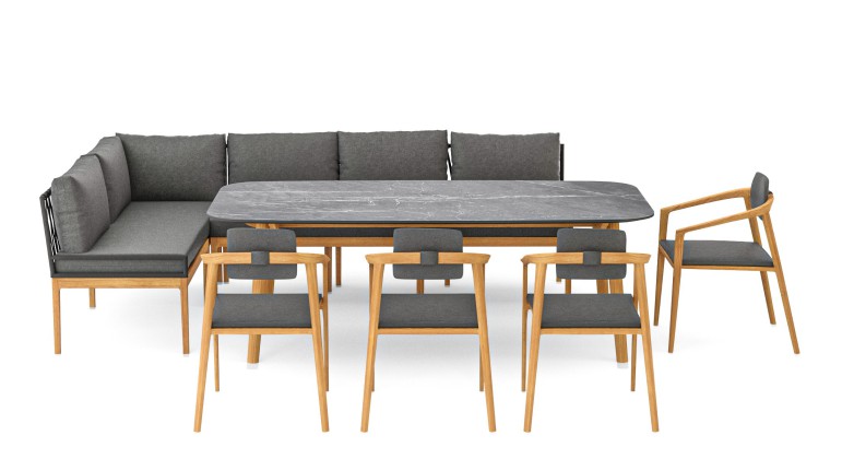 Zestaw wypoczynkowo-jadalniany MONAKO - Doram design