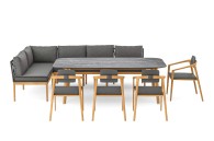 Zestaw wypoczynkowo-jadalniany MONAKO - Doram design