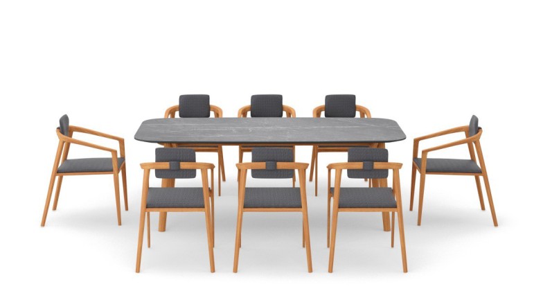 Zestaw jadalniany ogrodowy MONAKO - Doram design