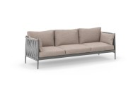 Ogrodowa sofa wypoczynkowa 3 osobowa MADERA - Doram design