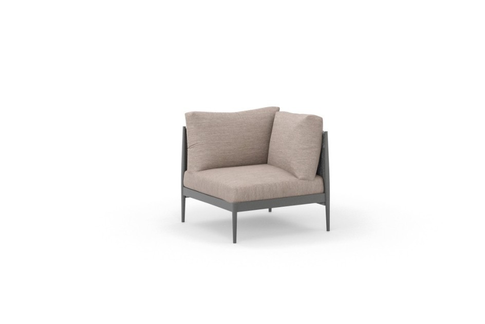 Ogrodowy moduł narożny 1 osobowy MADERA - Doram design