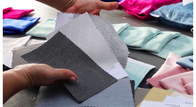 Próbki tkanin akrylowych - wybierz kolor