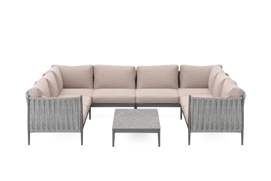 Doram design - meble ogrodowe - Madera zestaw wypoczynkowy 4