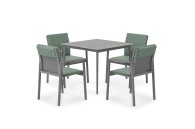 Doram design - meble ogrodowe - Madera zestaw jadalniany 2