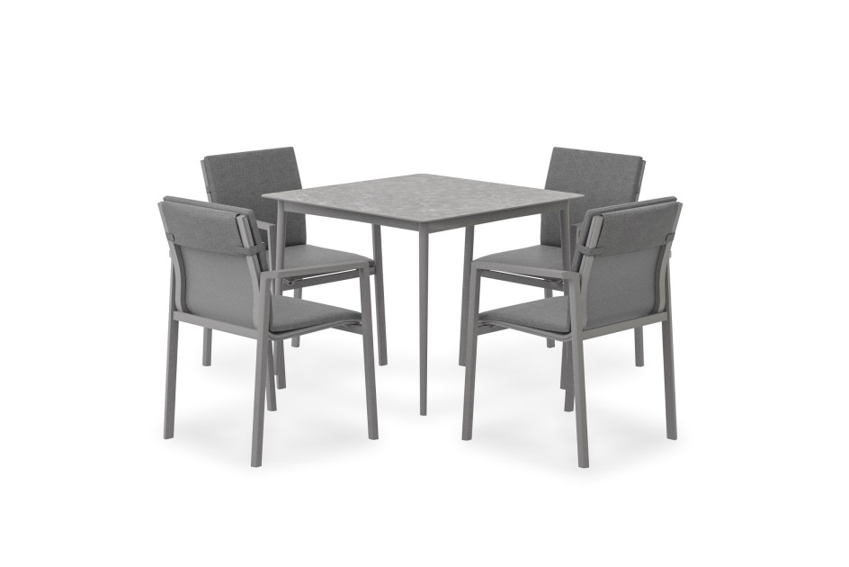 Doram design - meble ogrodowe - Madera zestaw jadalniany 2