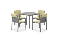 Doram design - meble ogrodowe - Madera zestaw jadalniany 2