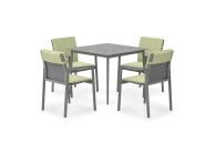 Doram design - meble ogrodowe - Madera zestaw jadalniany 2