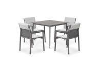 Doram design - meble ogrodowe - Madera zestaw jadalniany 2