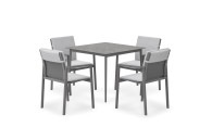 Doram design - meble ogrodowe - Madera zestaw jadalniany 2