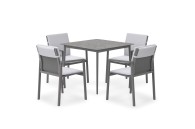 Doram design - meble ogrodowe - Madera zestaw jadalniany 2