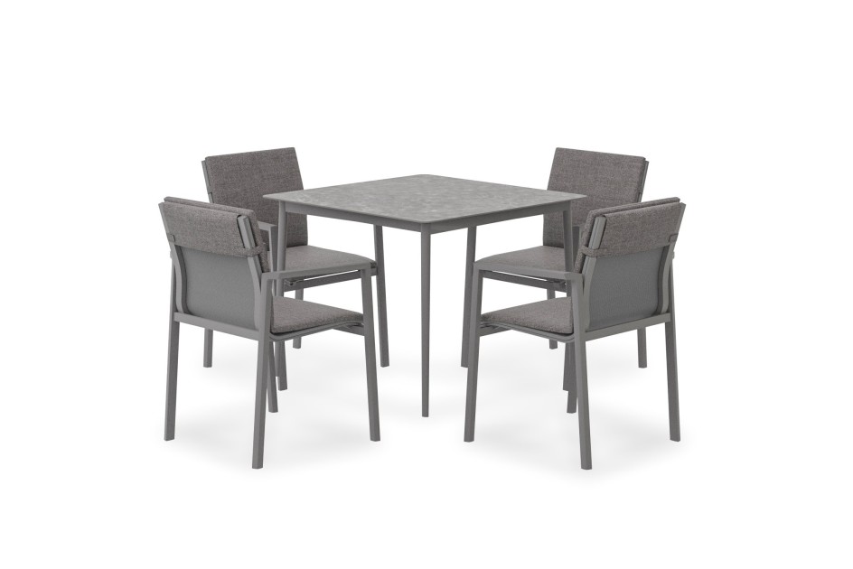 Doram design - meble ogrodowe - Madera zestaw jadalniany 2