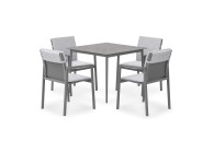 Doram design - meble ogrodowe - Madera zestaw jadalniany 2