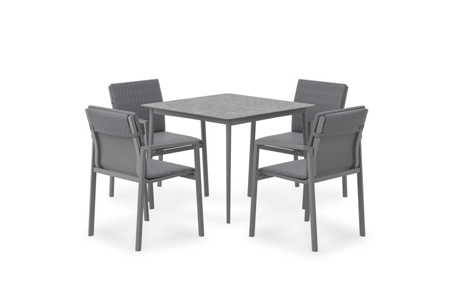 Doram design - meble ogrodowe - Madera zestaw jadalniany 2