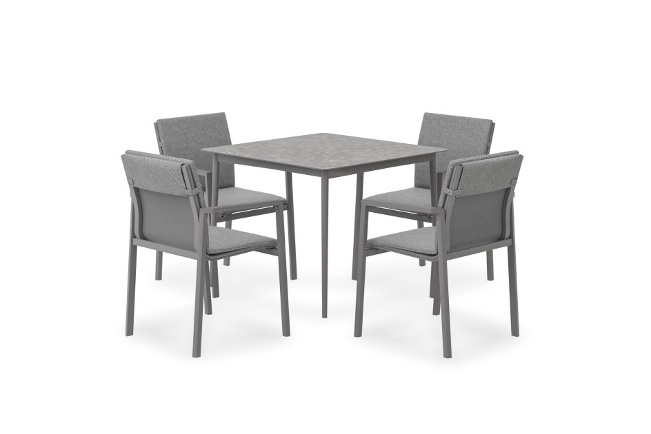 Doram design - meble ogrodowe - Madera zestaw jadalniany 2