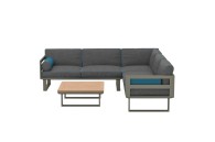 Doram design - meble ogrodowe - New York zestaw wypoczynkowy 1