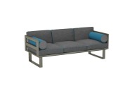 Sofa wypoczynkowa ogrodowa 3os. NEW YORK SOFT