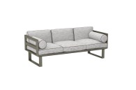 Sofa wypoczynkowa ogrodowa 3os. NEW YORK SOFT