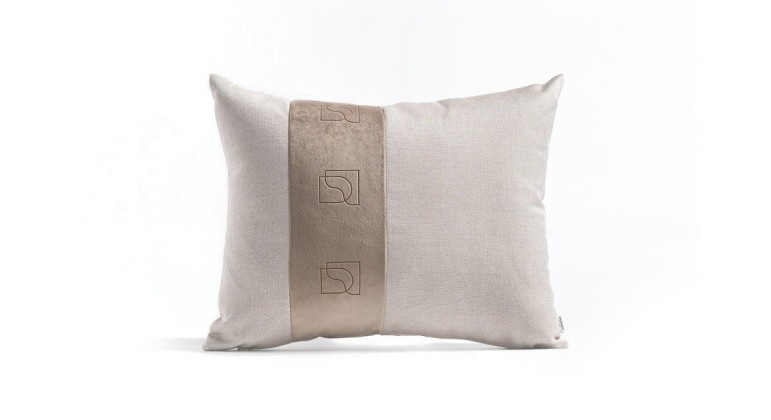 Poduszka dekoracyjna Taupe 50x40 cm