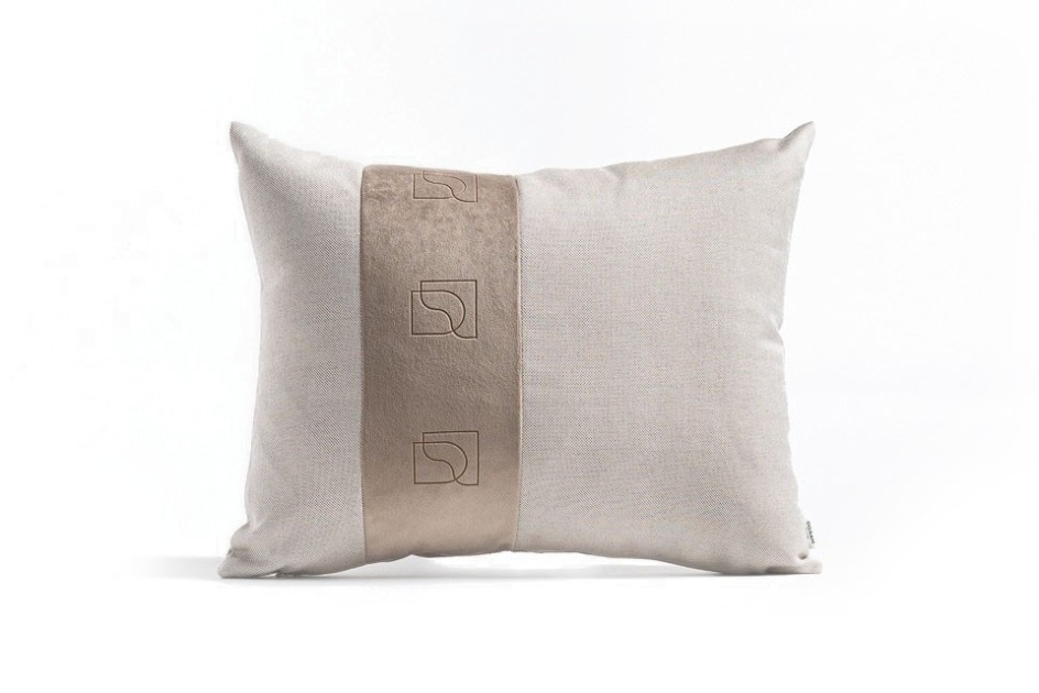 Poduszka dekoracyjna Taupe 50x40 cm