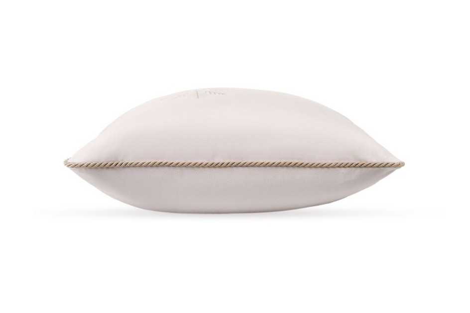 Welurowa złota poduszka zimowa Snowflake VI 45x45cm