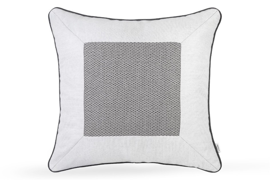 Poduszka dekoracyjna Screen Antracite/Grey 50x50 cm
