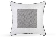 Poduszka dekoracyjna Screen Antracite/Grey 50x50 cm