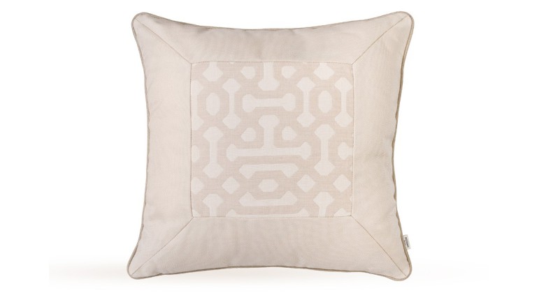 Poduszka dekoracyjna Screen Maze/Sand 50x50 cm